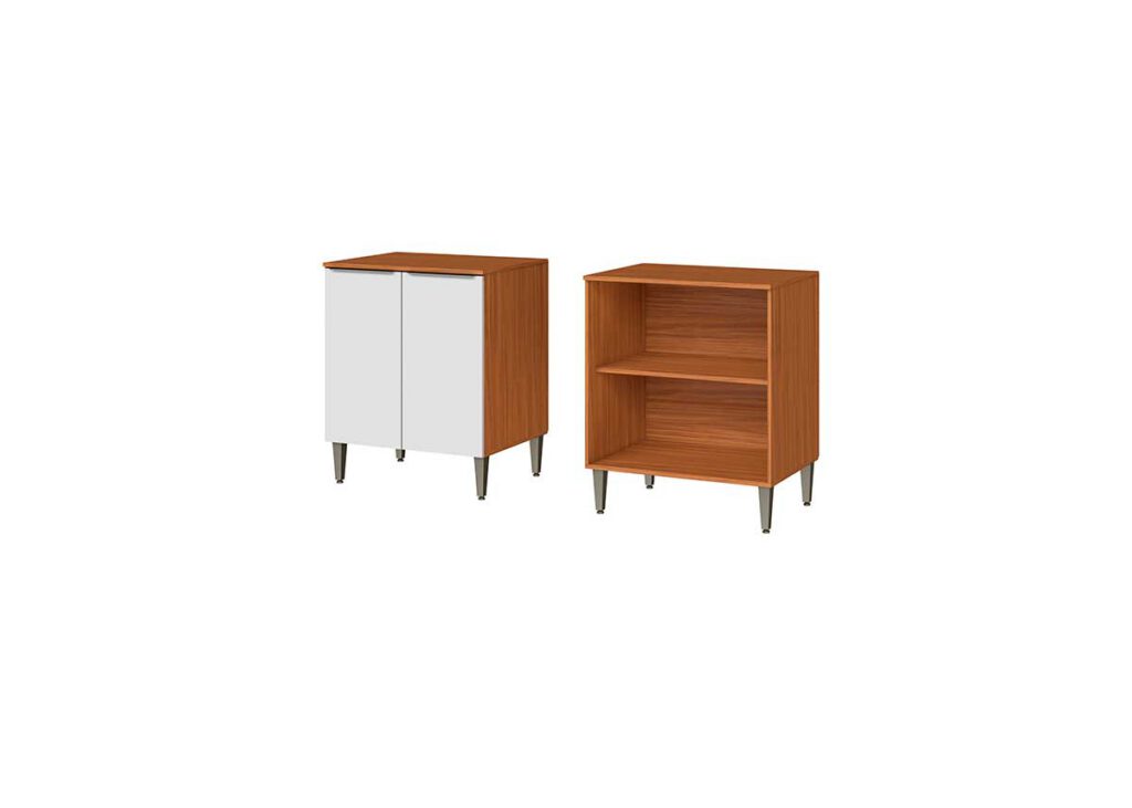 Luana 01 Balcao 02 Portas 70cm Luana